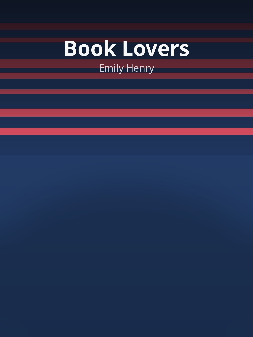 Book Lovers by Emily Henry book cover