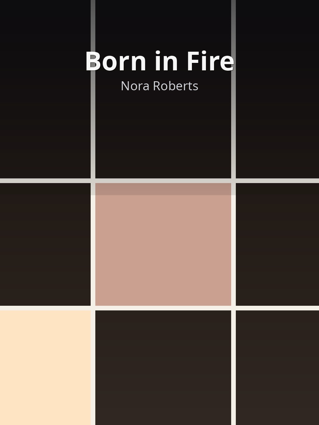 Born in Fire by Nora Roberts book cover