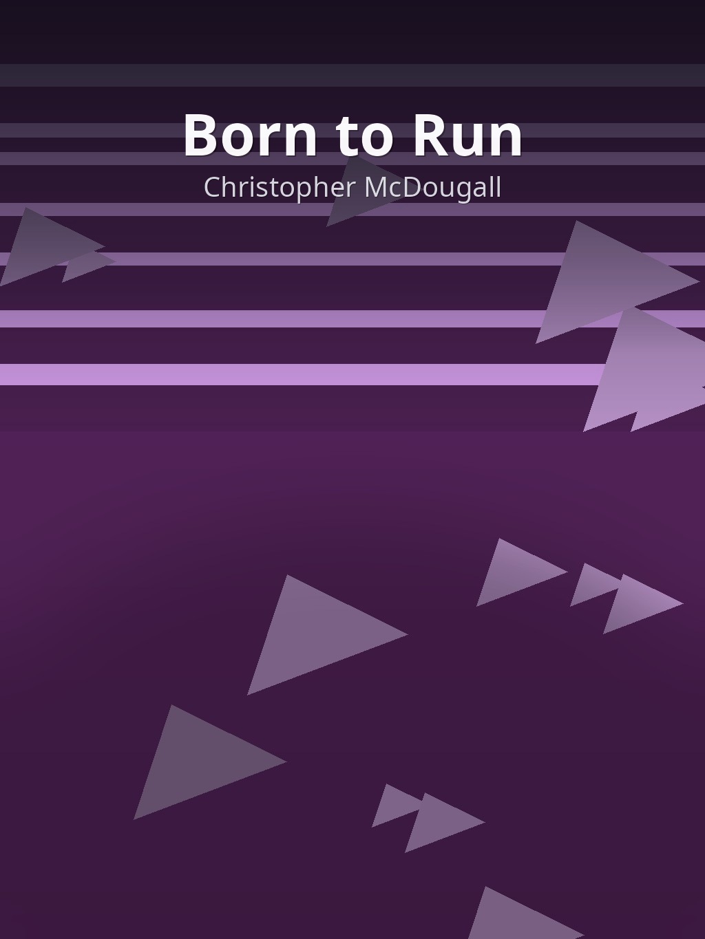 Born to Run by Christopher McDougall book cover
