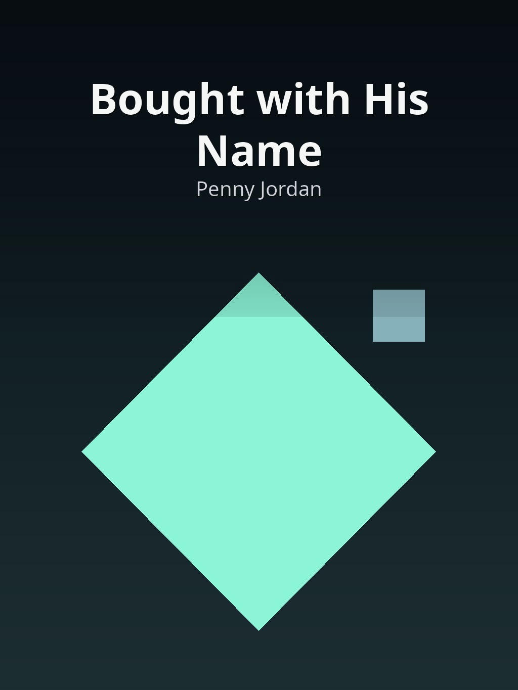Bought with His Name by Penny Jordan book cover