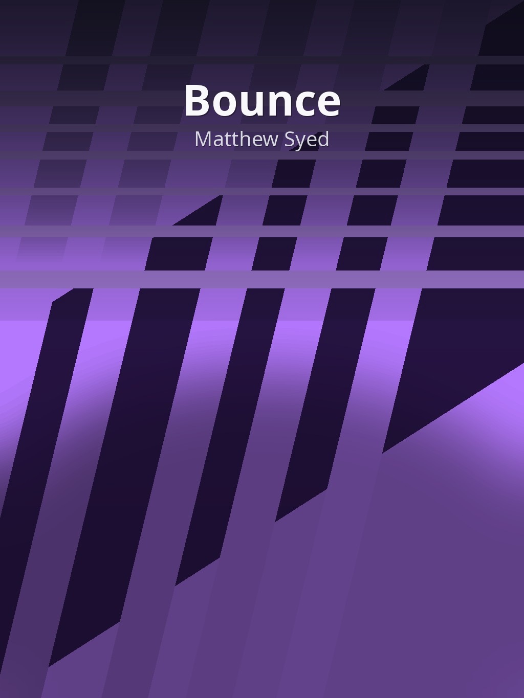 Bounce by Matthew Syed book cover