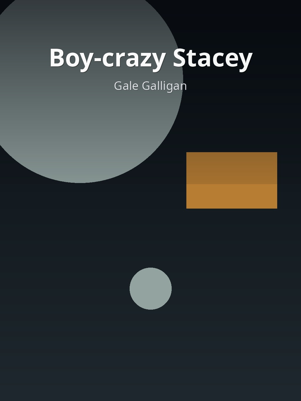 Boy-crazy Stacey by Gale Galligan book cover