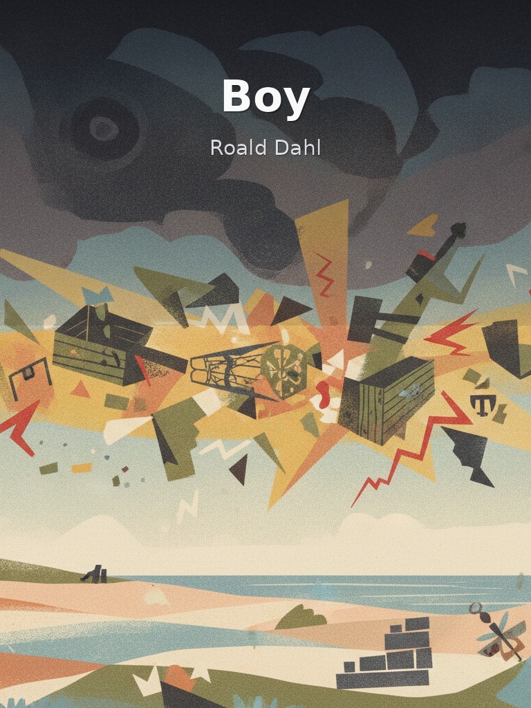 Boy by Roald Dahl book cover