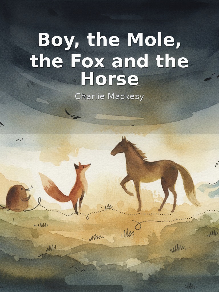 Boy, the Mole, the Fox and the Horse by Charlie Mackesy book cover