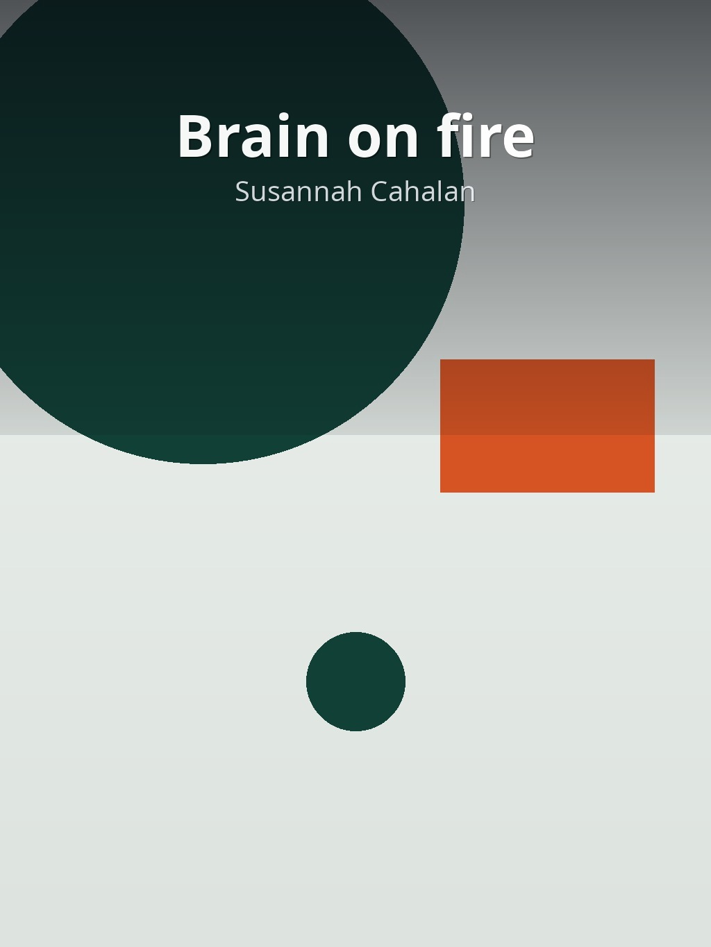 Brain on fire by Susannah Cahalan book cover