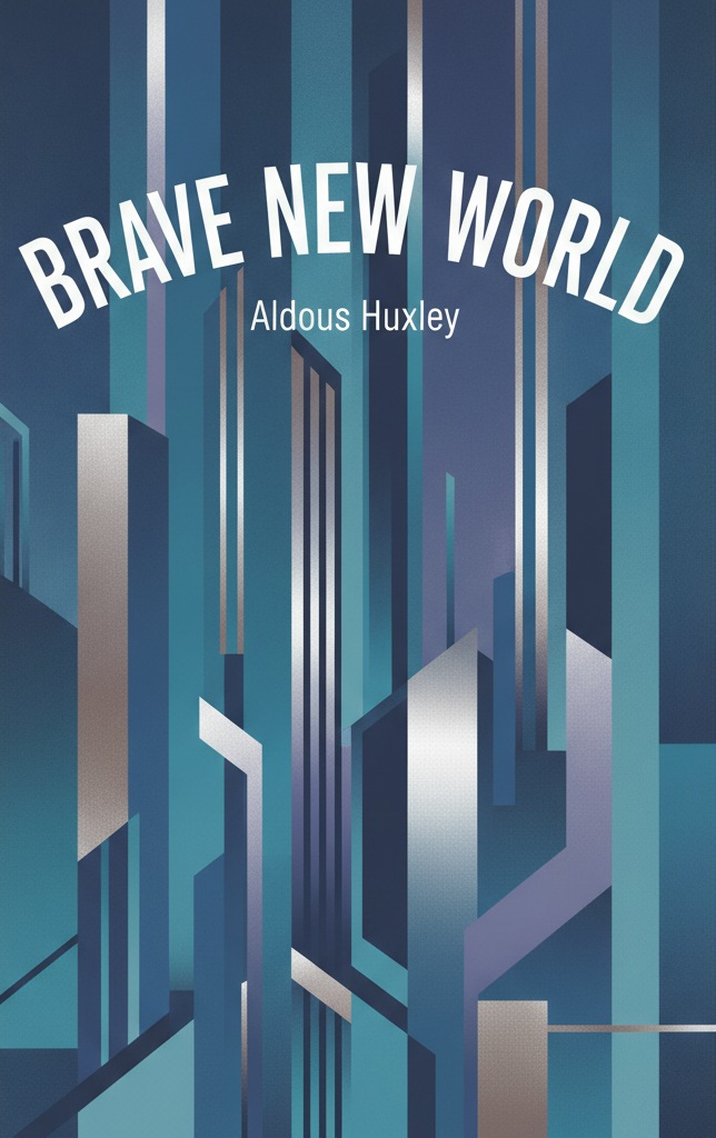 Brave New World by Aldous Huxley book cover
