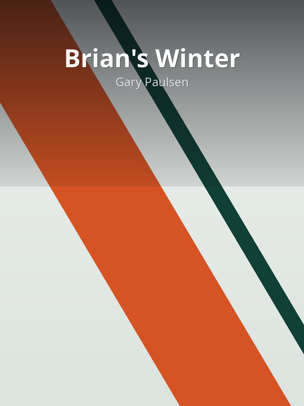 Brian's Winter by Gary Paulsen book cover