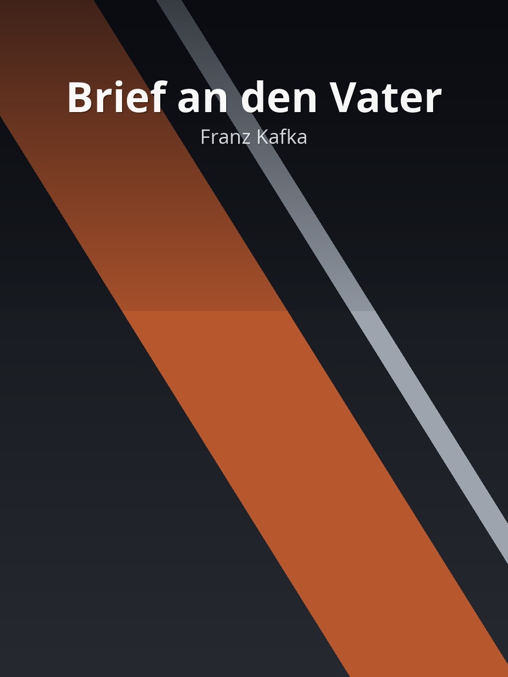 Brief an den Vater by Franz Kafka book cover