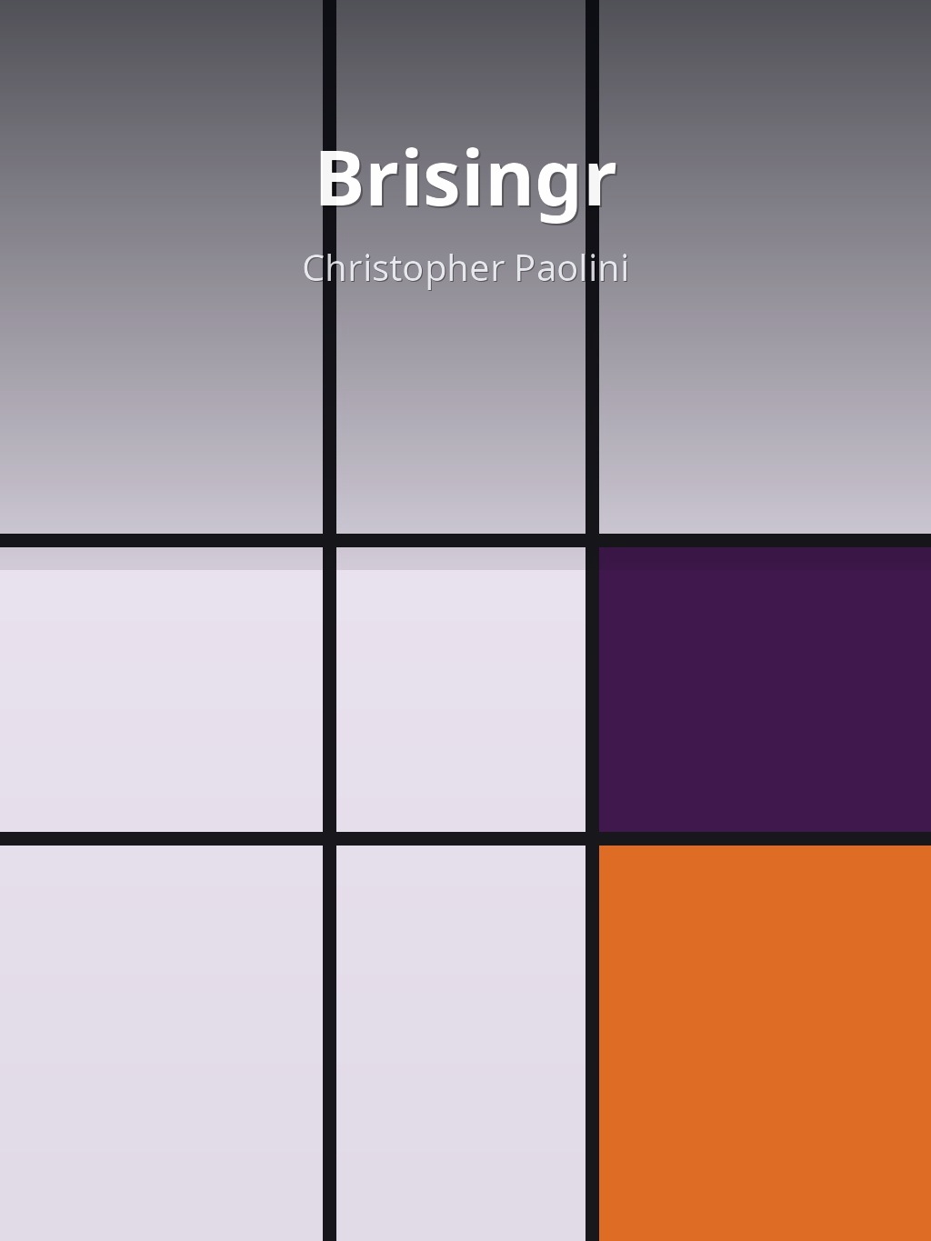Brisingr by Christopher Paolini book cover