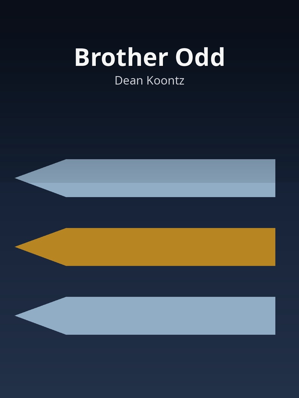 Brother Odd by Dean Koontz book cover