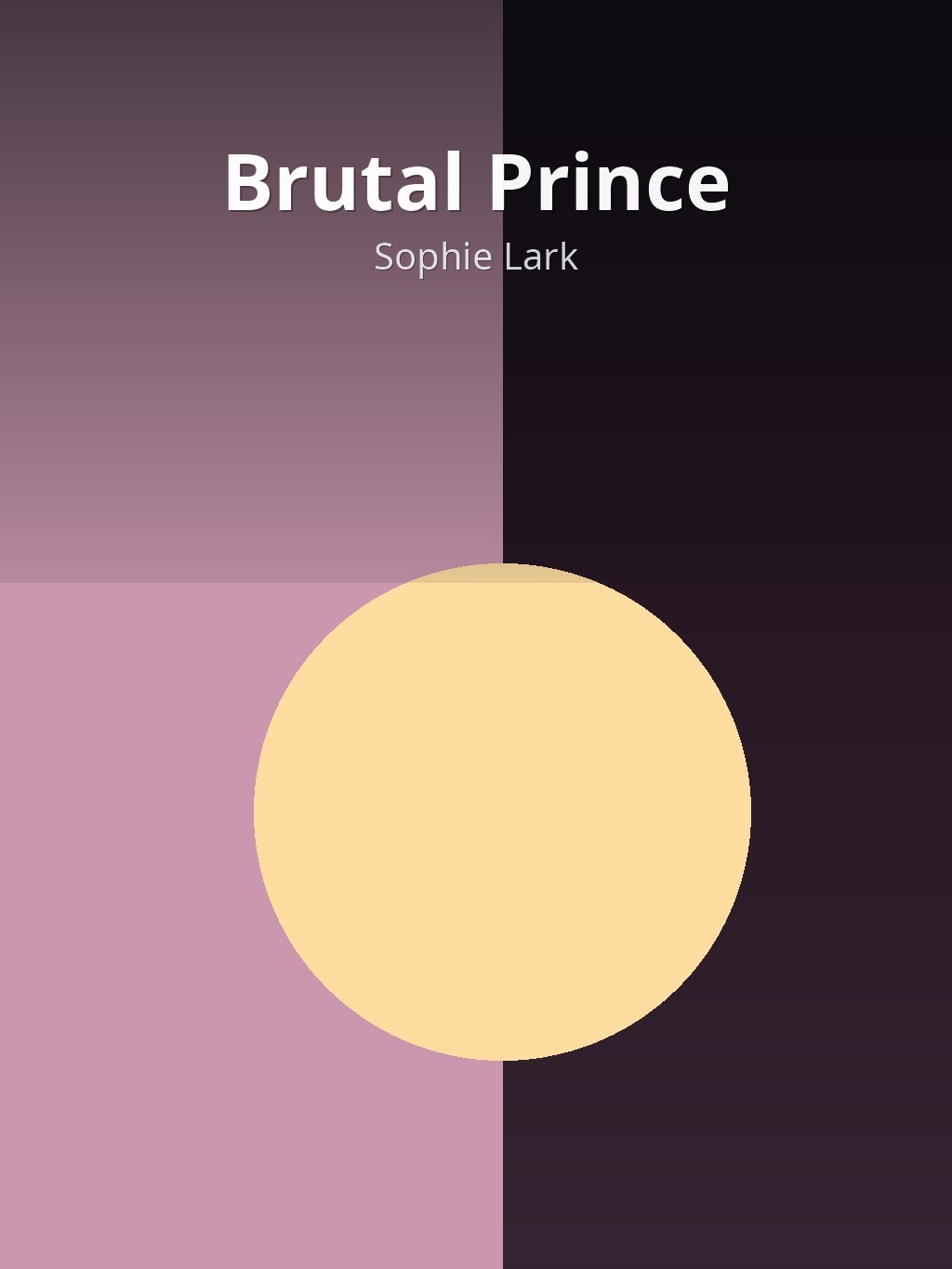 Brutal Prince by Sophie Lark book cover