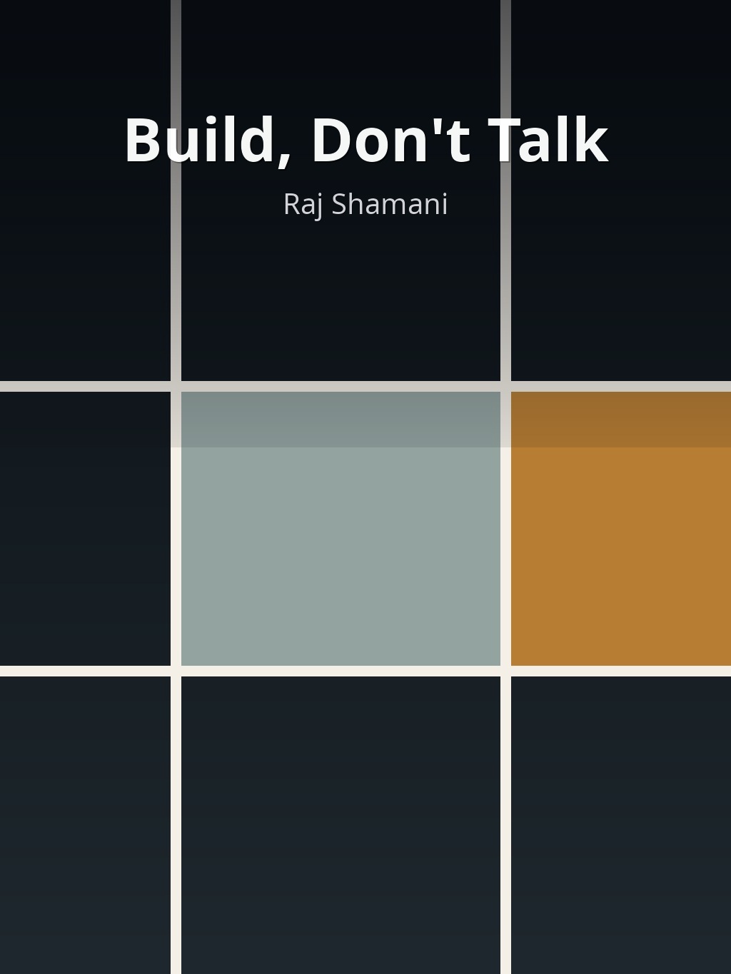 Build, Don't Talk by Raj Shamani book cover