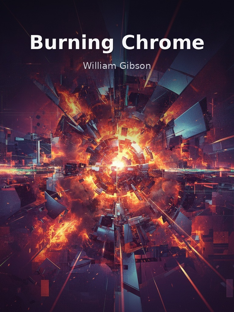 Burning Chrome by William Gibson book cover
