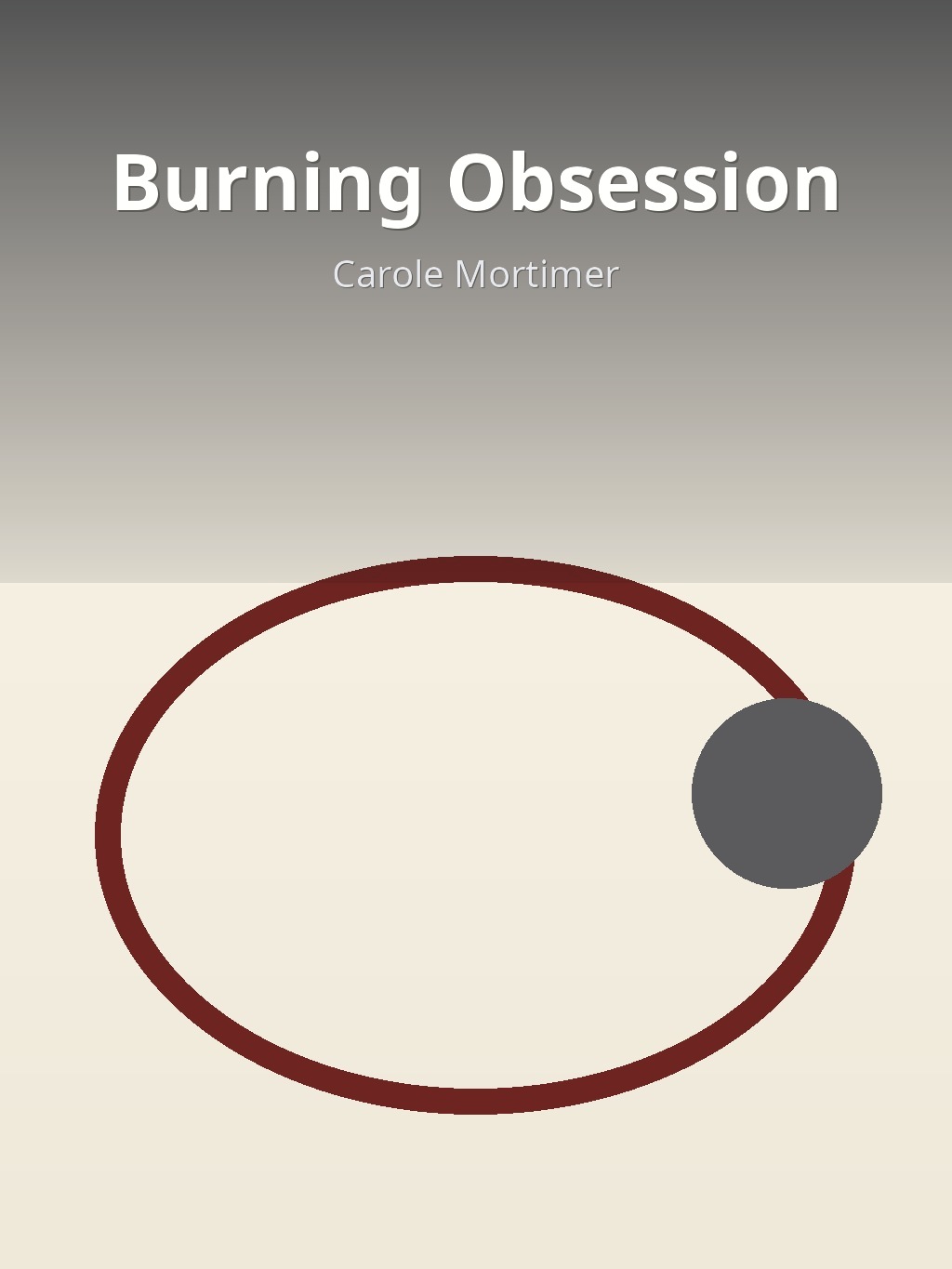 Burning Obsession by Carole Mortimer book cover