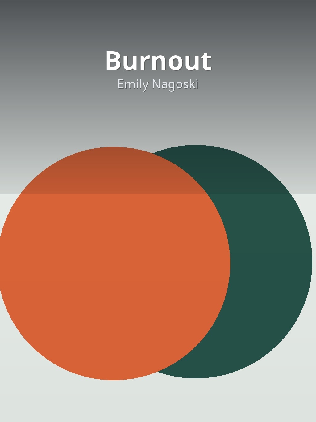 Burnout by Emily Nagoski book cover