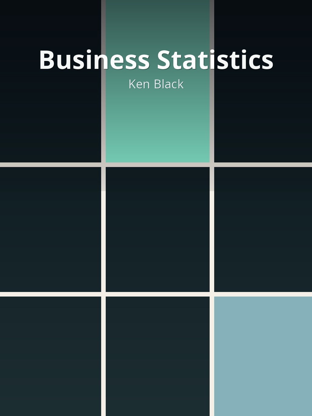 Business Statistics by Ken Black book cover