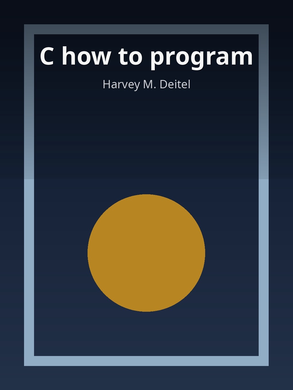 C how to program by Harvey M. Deitel book cover