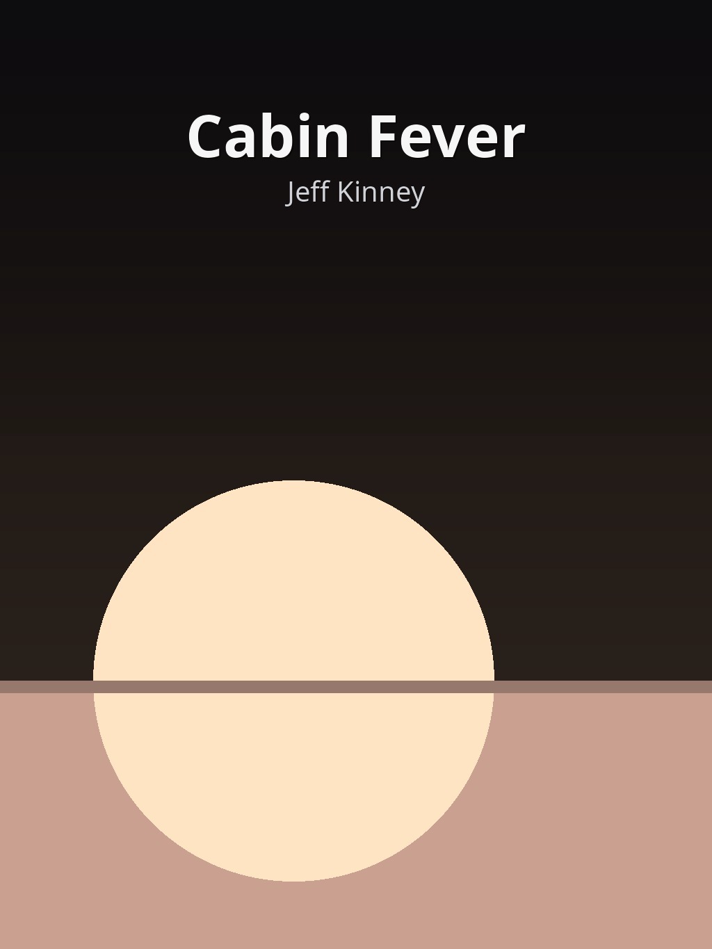 Cabin Fever by Jeff Kinney book cover