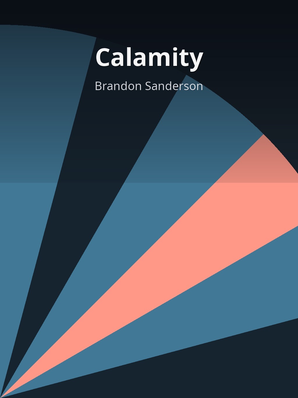 Calamity by Brandon Sanderson book cover