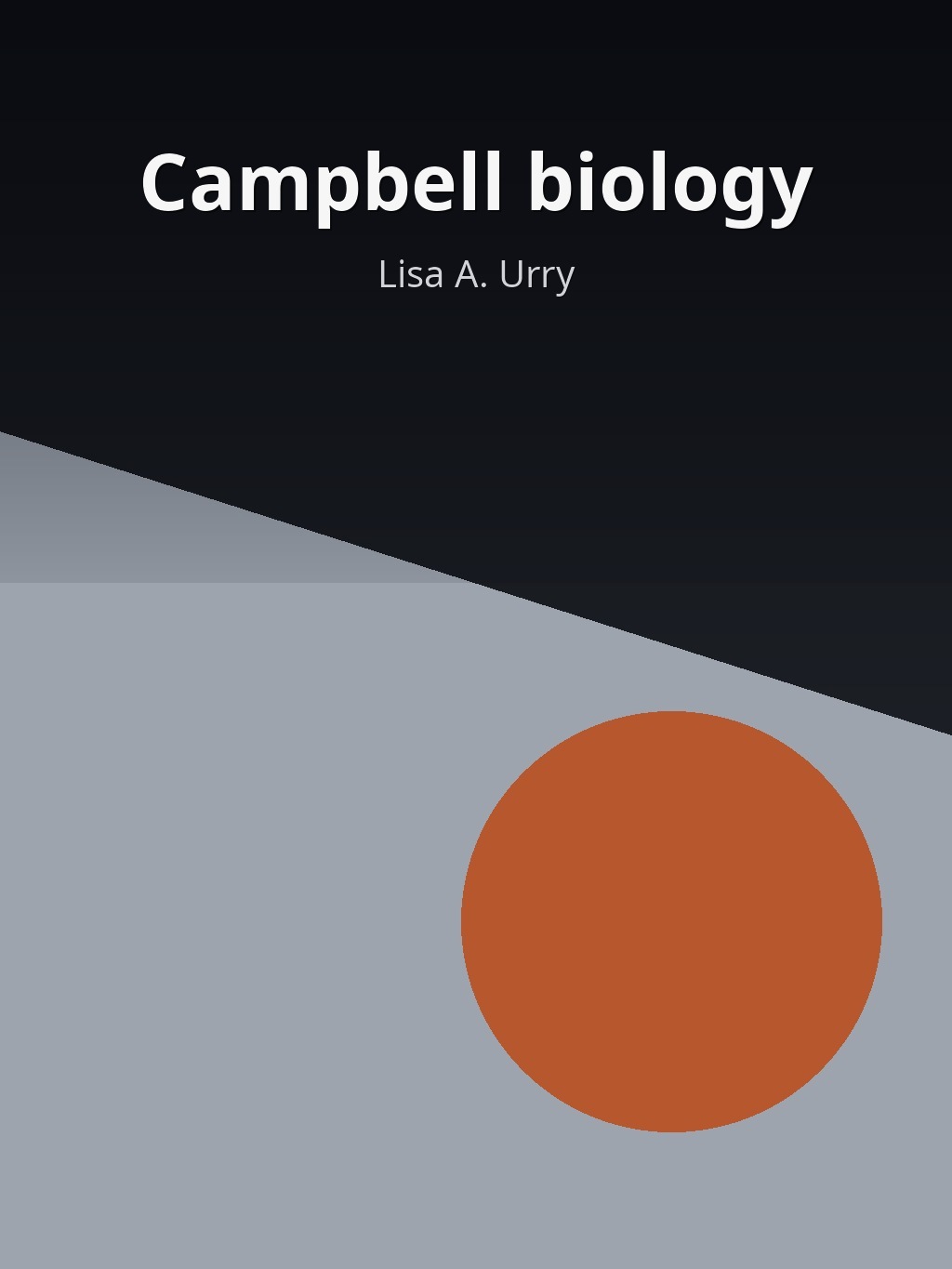 Campbell biology by Lisa A. Urry book cover