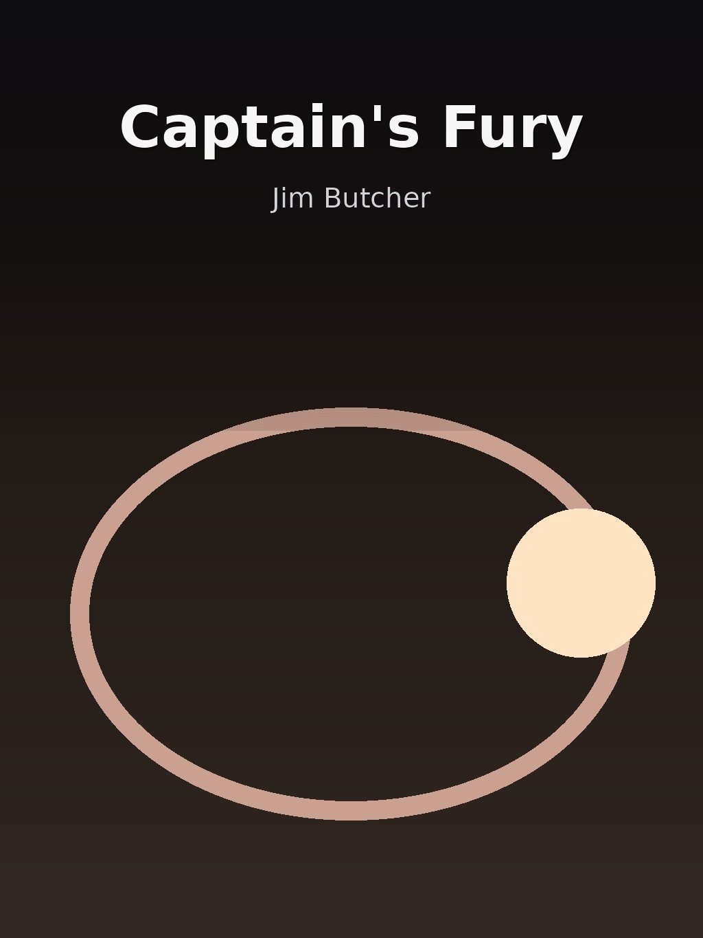 Captain's Fury by Jim Butcher book cover