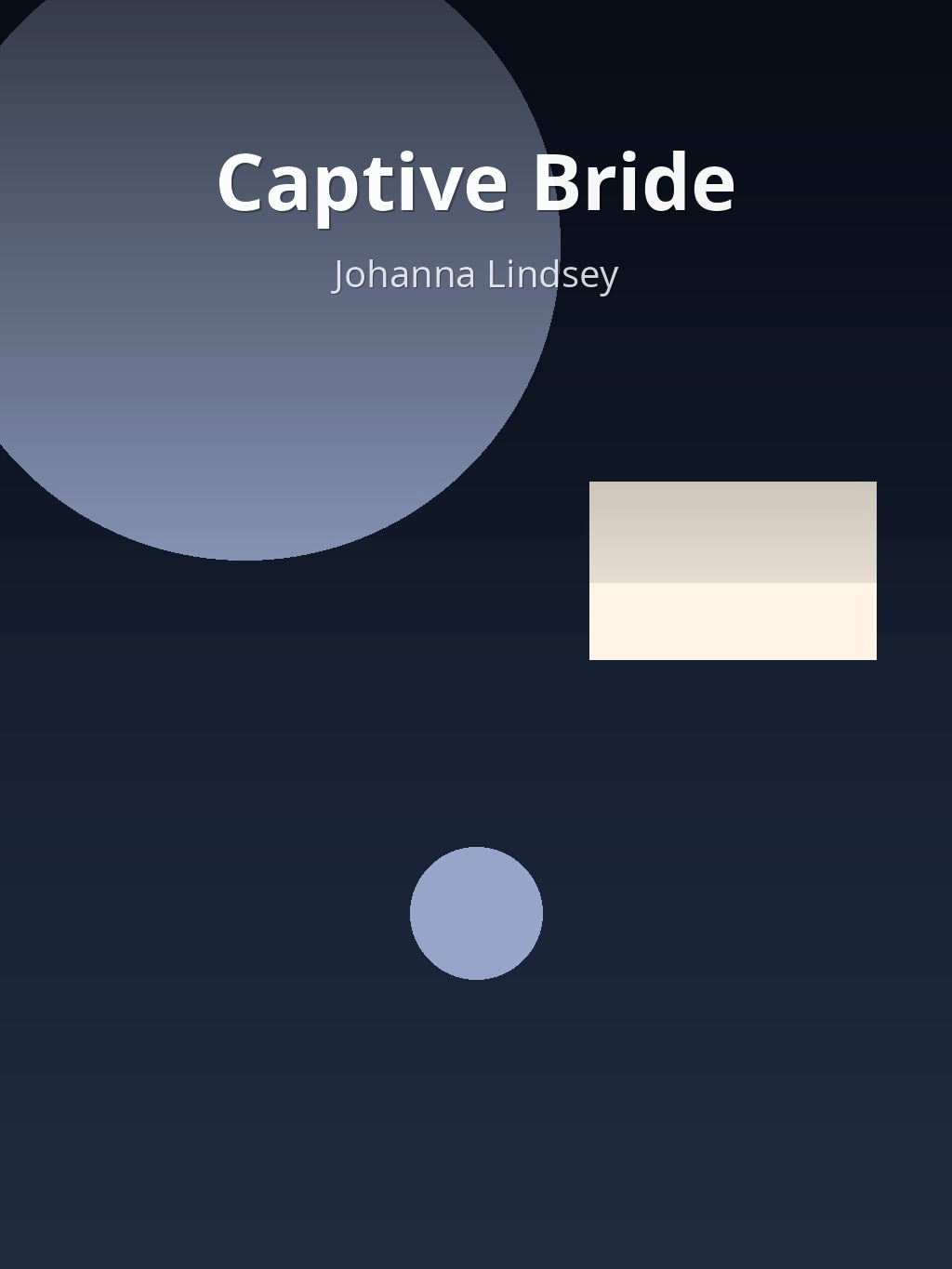 Captive Bride by Johanna Lindsey book cover
