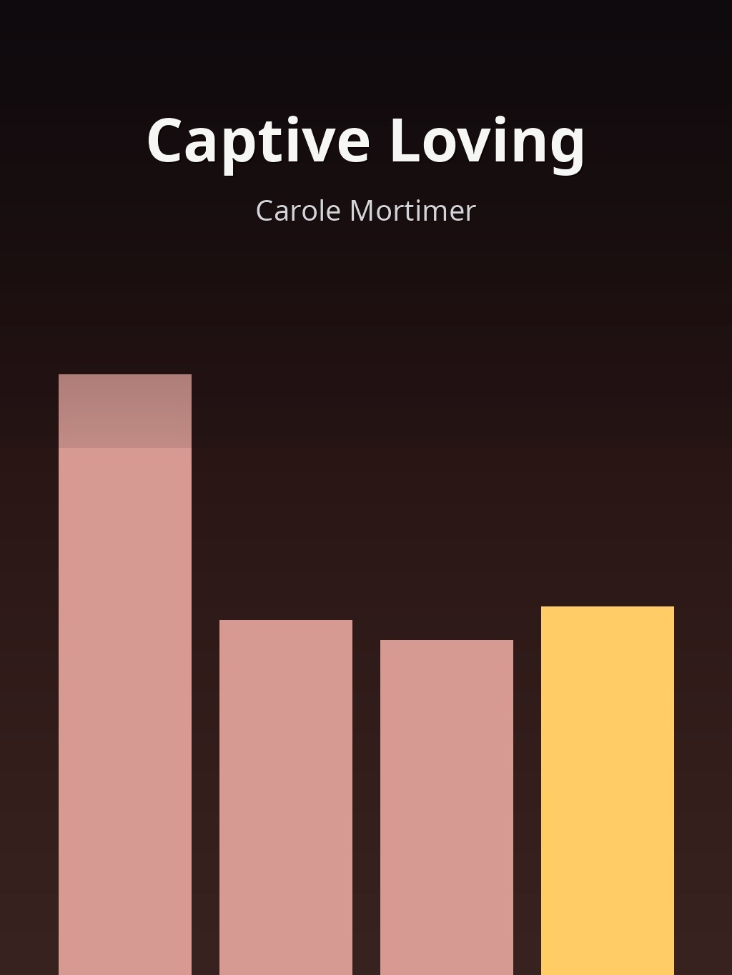 Captive Loving by Carole Mortimer book cover