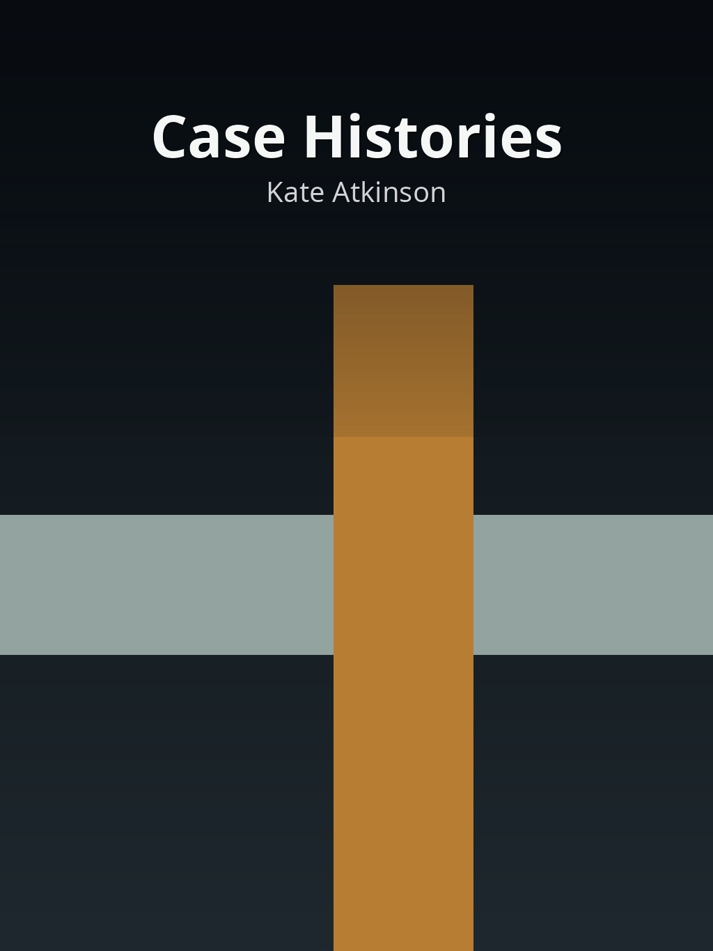 Case Histories by Kate Atkinson book cover