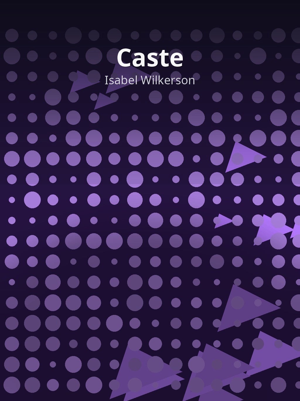 Caste by Isabel Wilkerson book cover