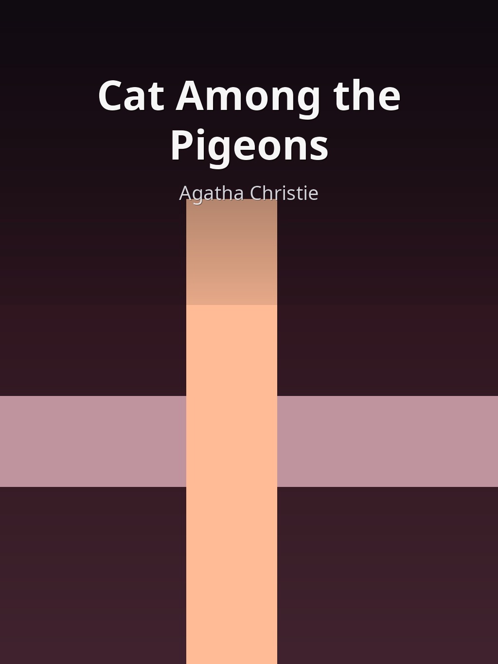 Cat Among the Pigeons by Agatha Christie book cover