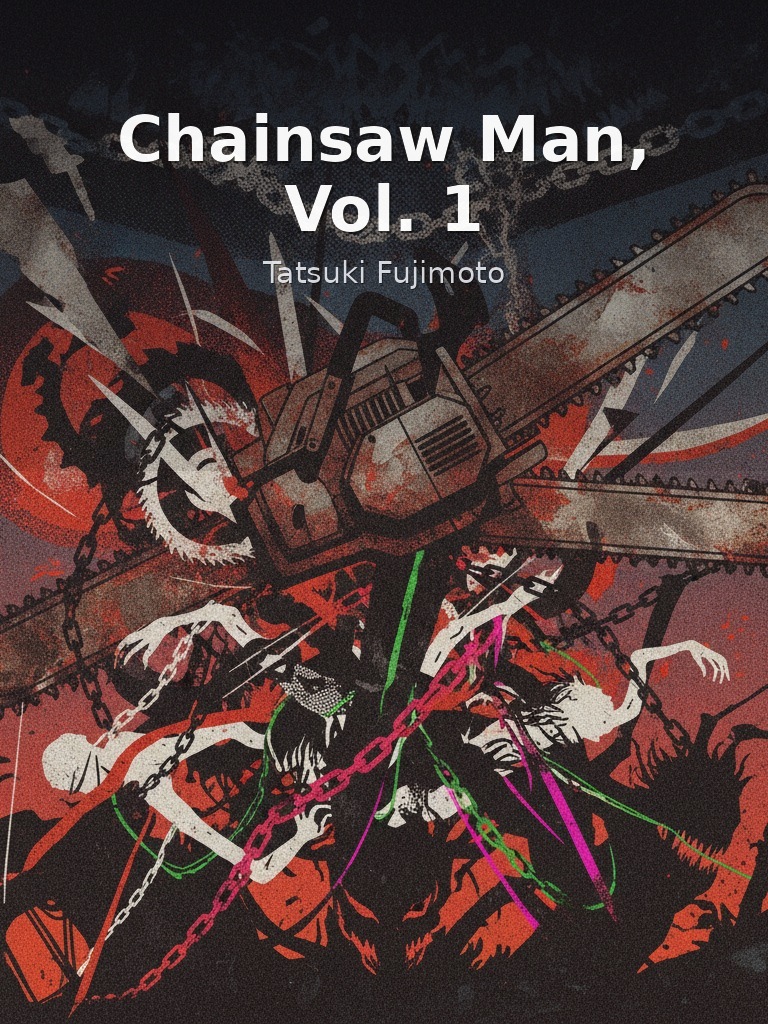 Chainsaw Man, Vol. 1 by Tatsuki Fujimoto book cover