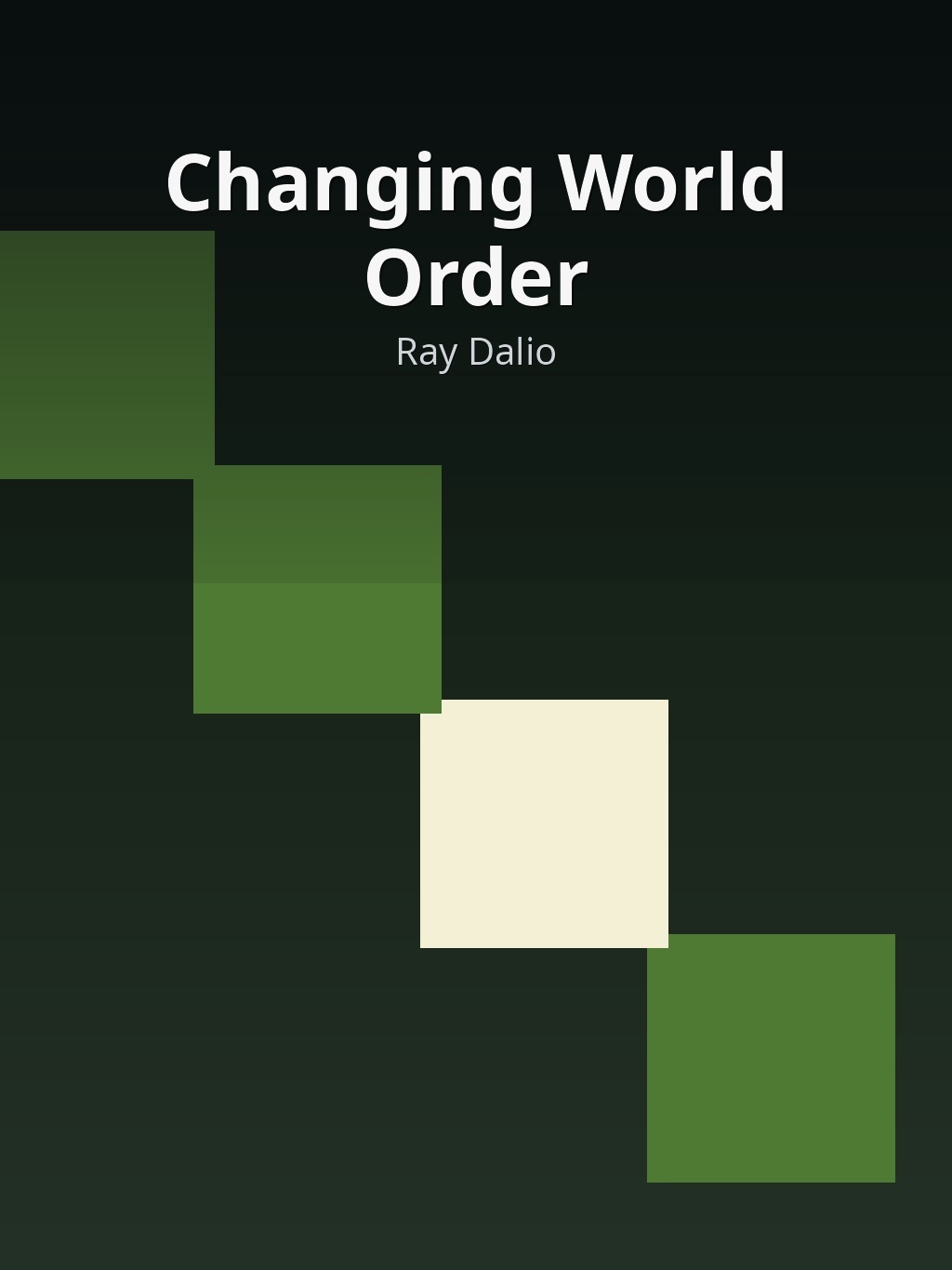 Changing World Order by Ray Dalio book cover
