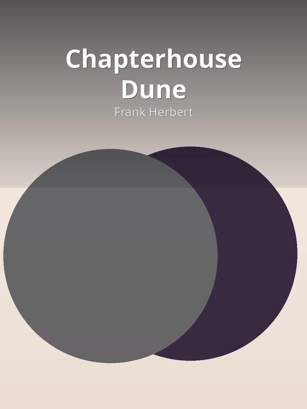 Chapterhouse Dune by Frank Herbert book cover