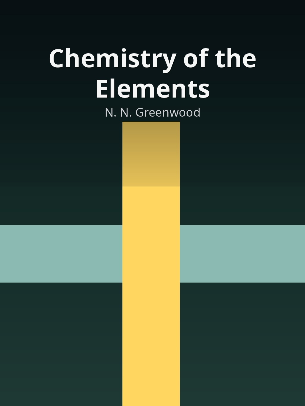 Chemistry of the Elements by N. N. Greenwood book cover
