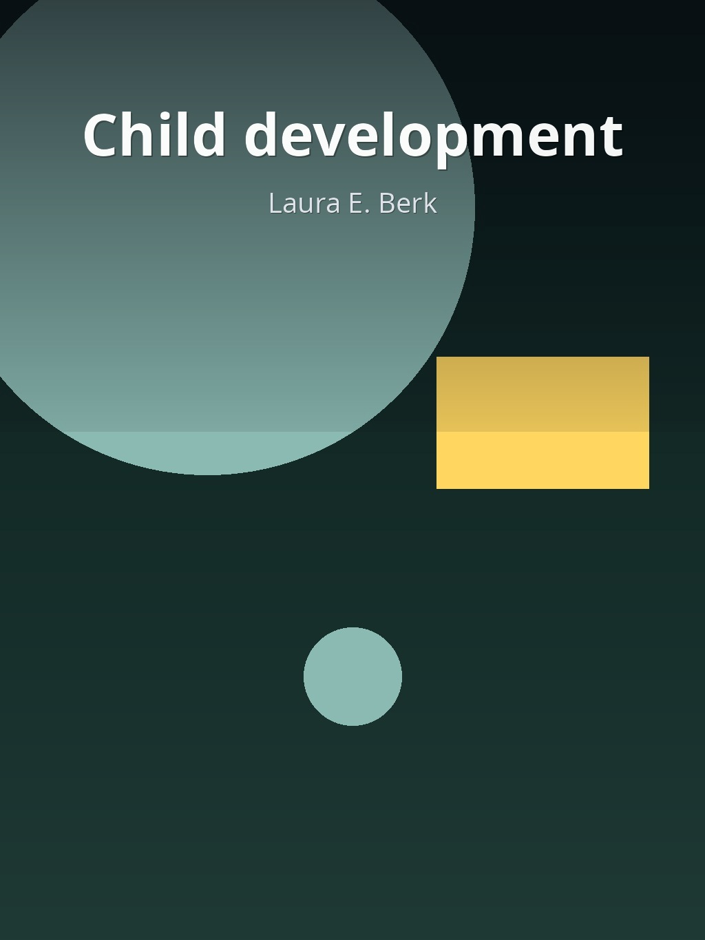 Child development by Laura E. Berk book cover