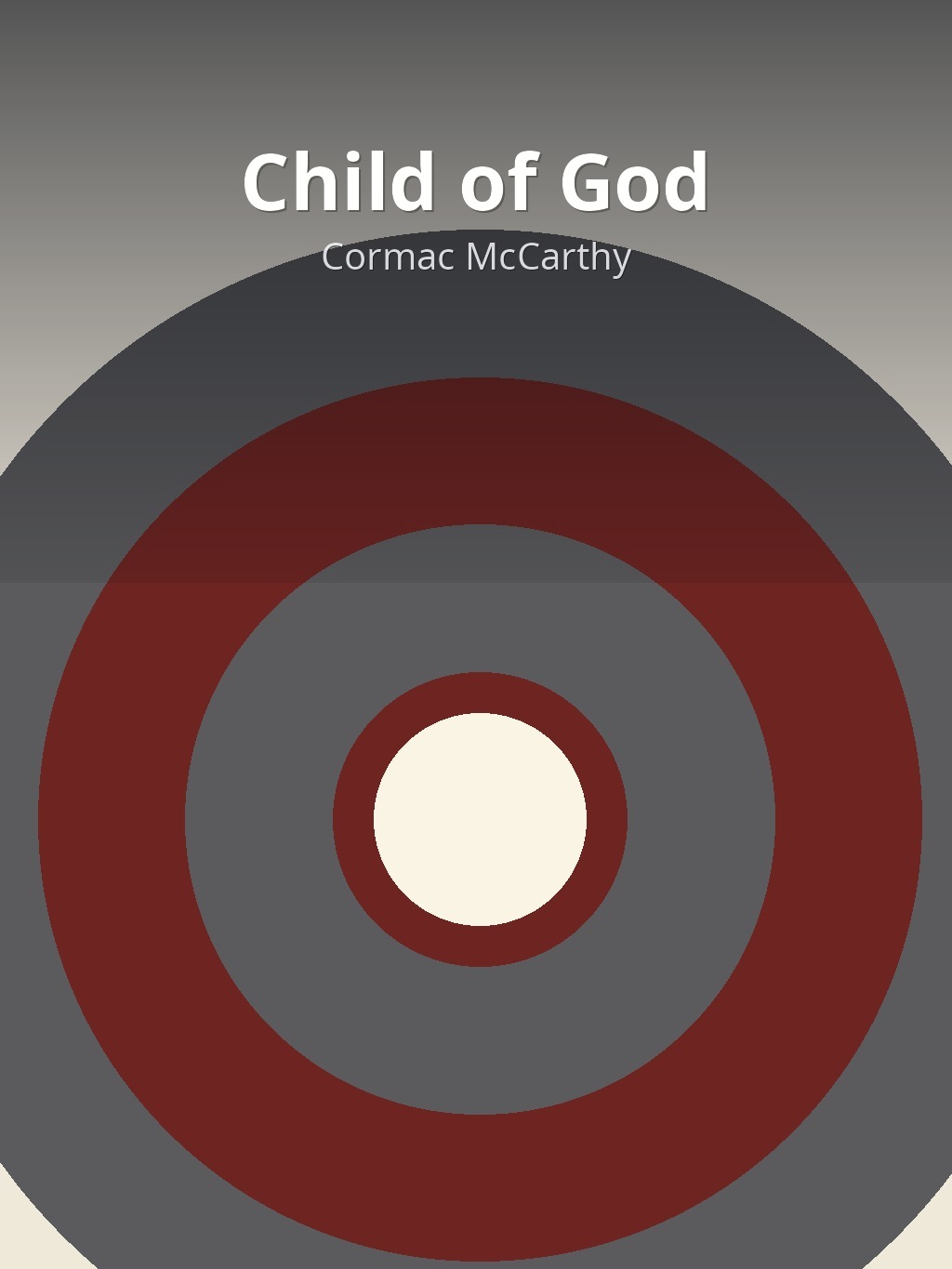 Child of God by Cormac McCarthy book cover