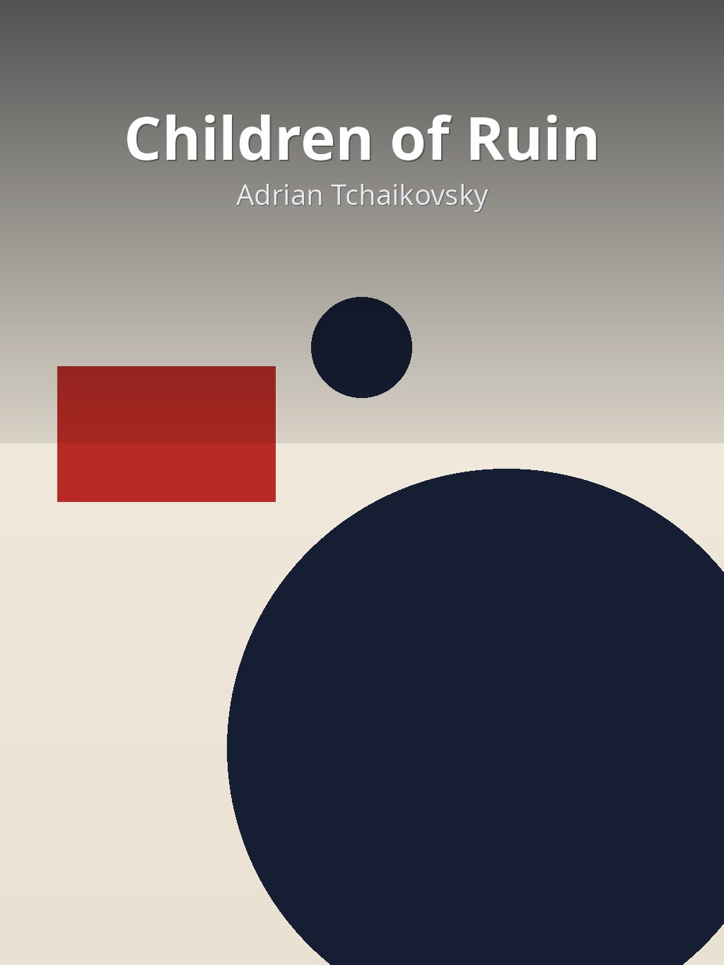 Children of Ruin by Adrian Tchaikovsky book cover