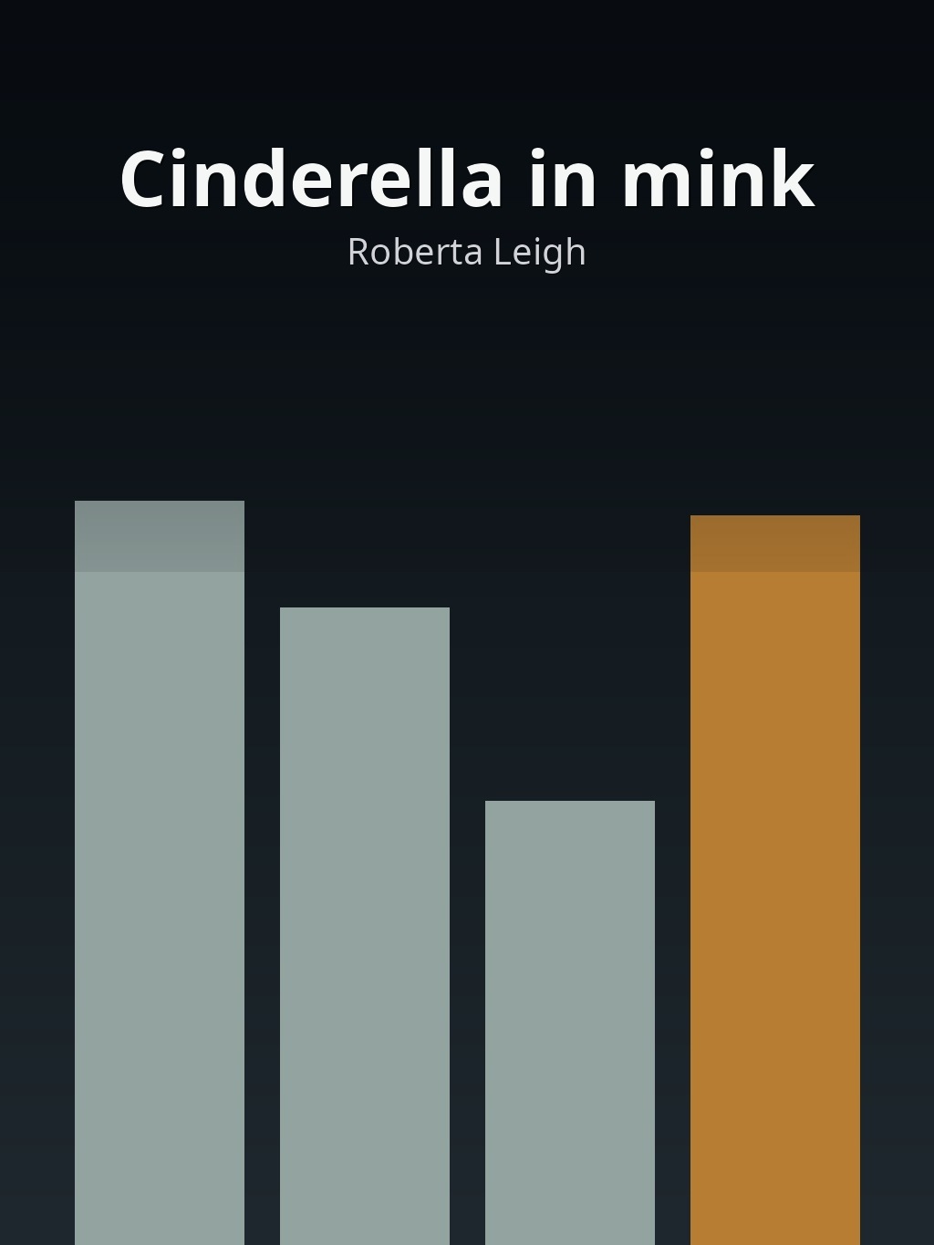 Cinderella in mink by Roberta Leigh book cover