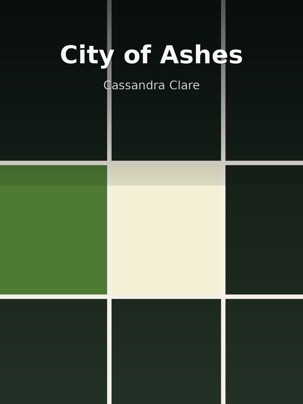 City of Ashes by Cassandra Clare book cover