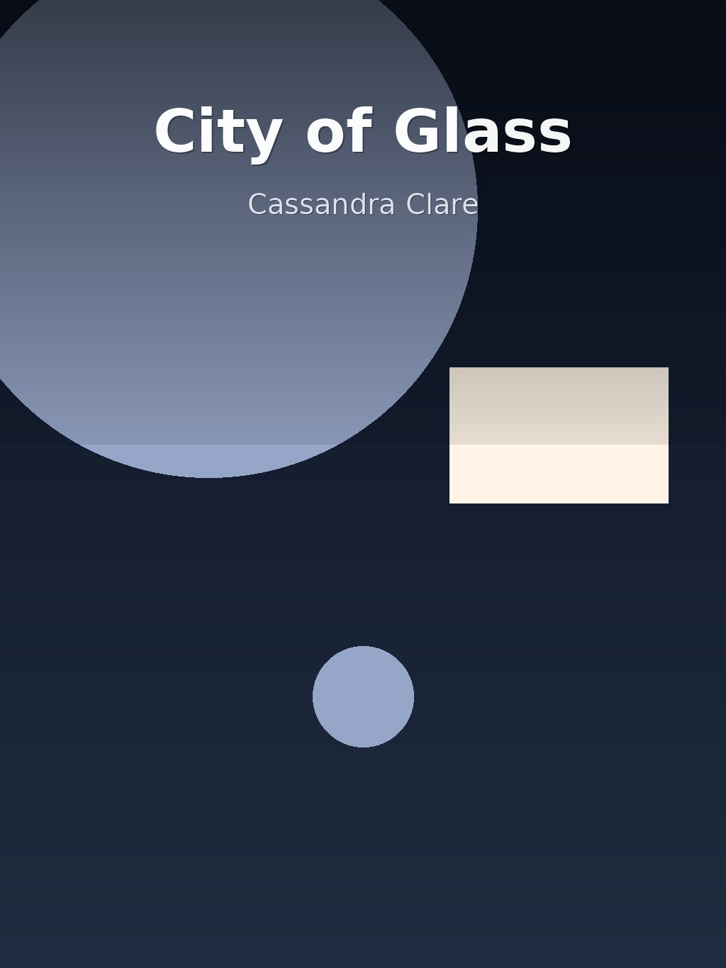City of Glass by Cassandra Clare book cover