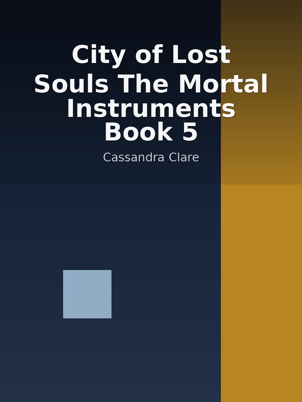 City of Lost Souls The Mortal Instruments Book 5 by Cassandra Clare book cover