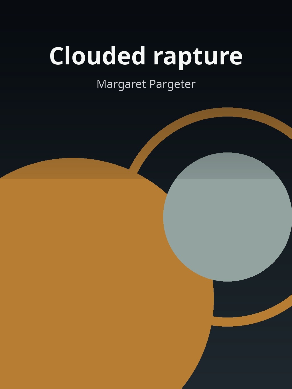 Clouded rapture by Margaret Pargeter book cover
