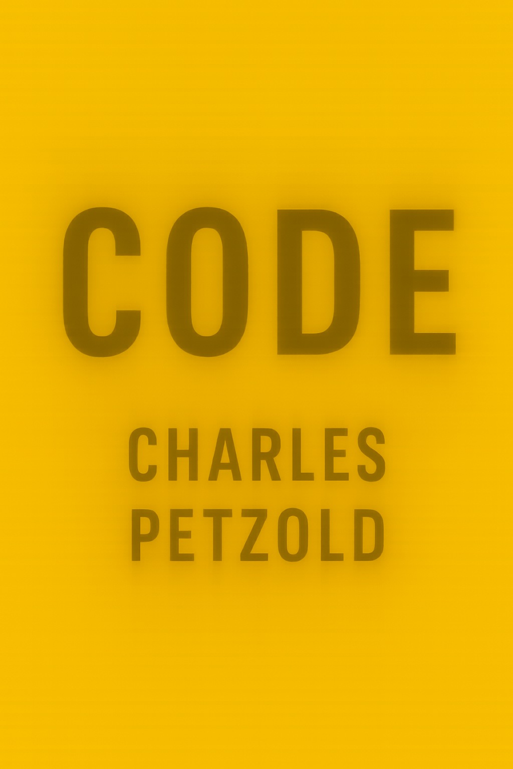 Code by Charles Petzold book cover