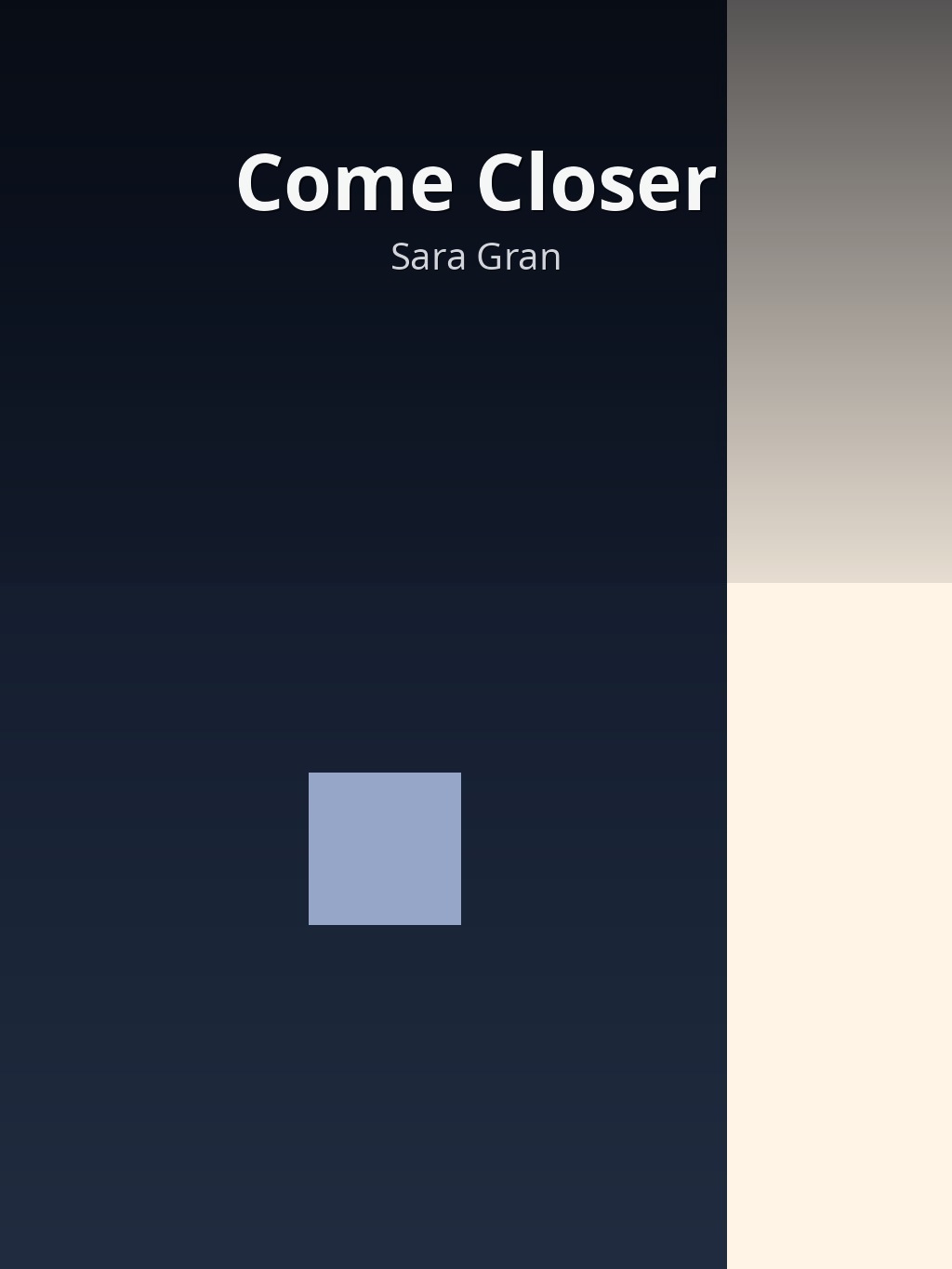 Come Closer by Sara Gran book cover