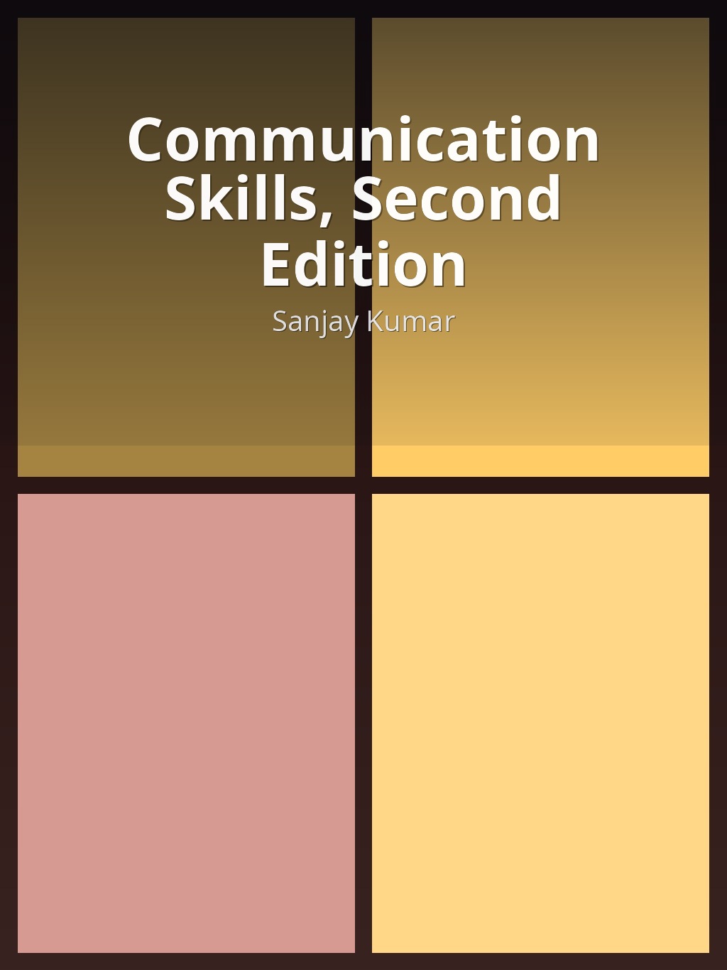 Communication Skills, Second Edition by Sanjay Kumar book cover