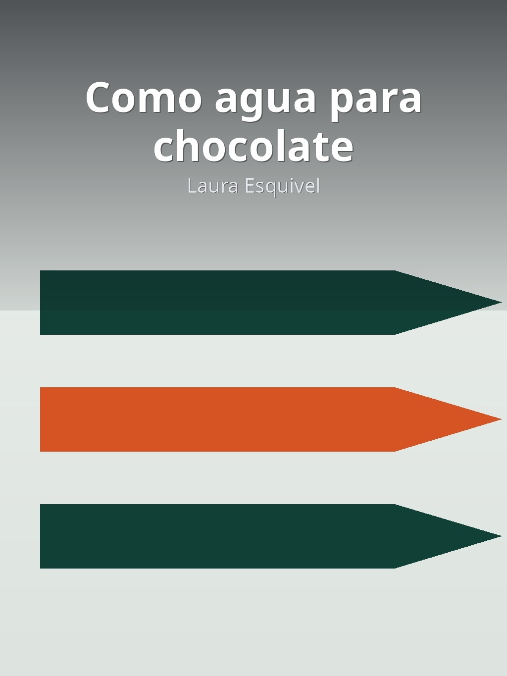 Como agua para chocolate by Laura Esquivel book cover