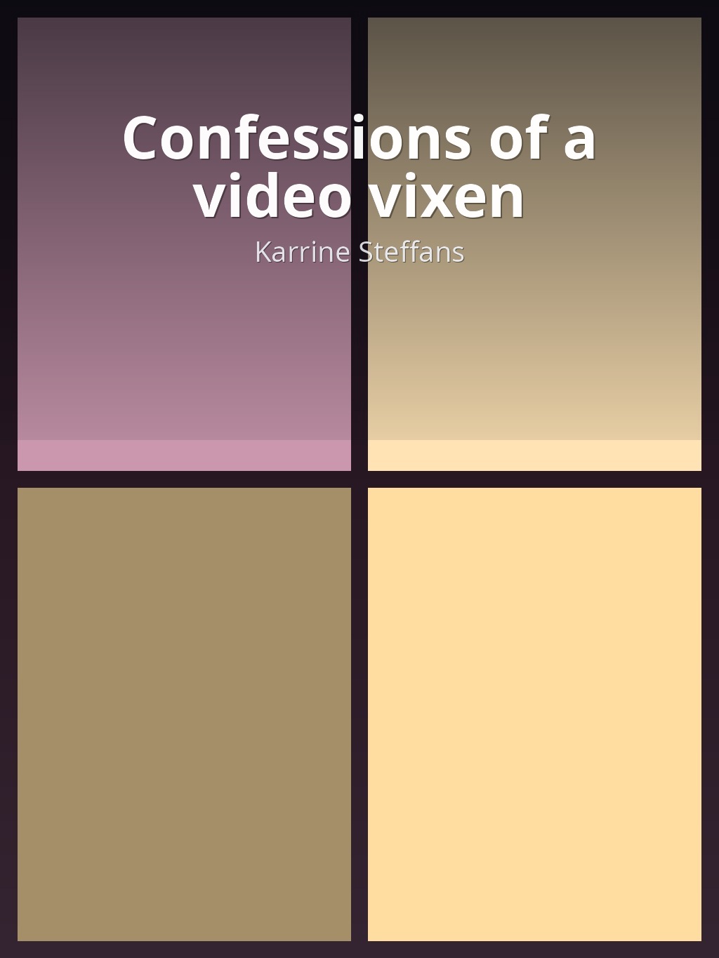 Confessions of a video vixen by Karrine Steffans book cover