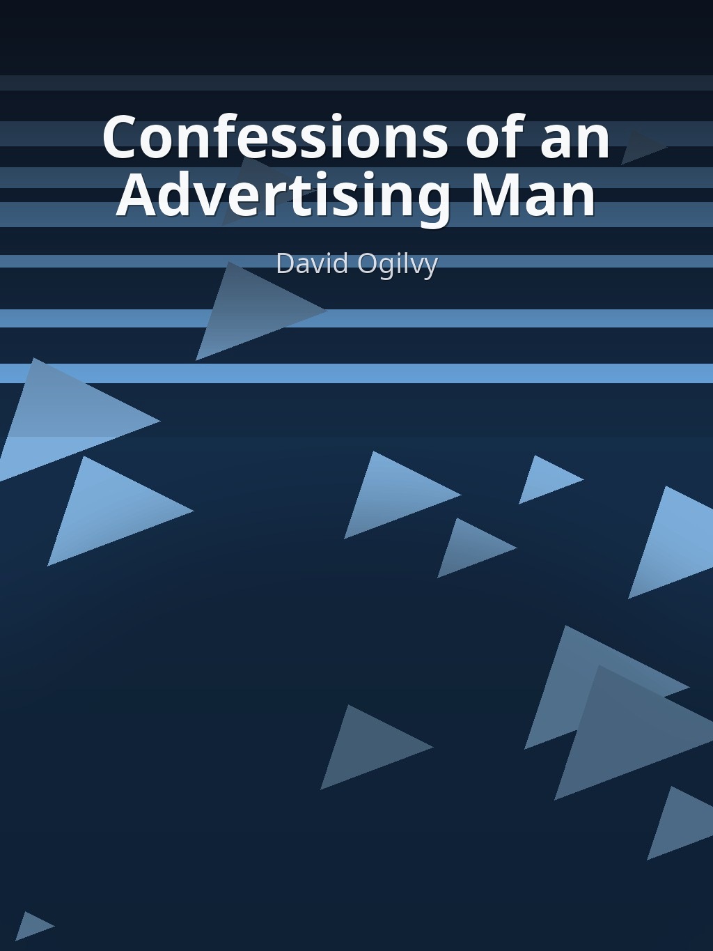 Confessions of an Advertising Man by David Ogilvy book cover