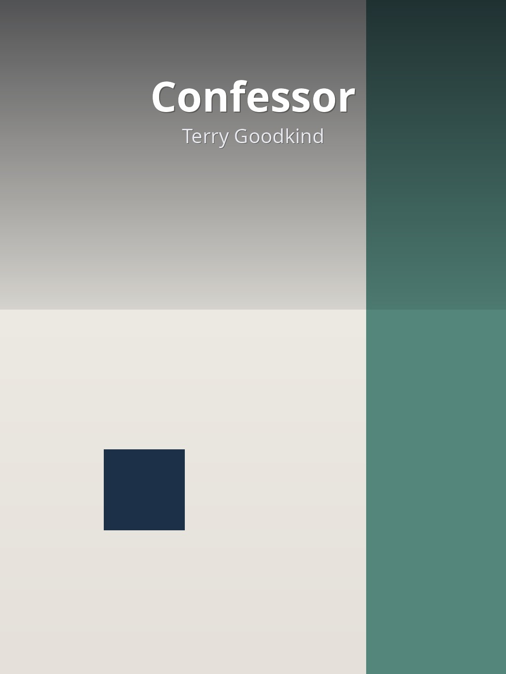 Confessor by Terry Goodkind book cover