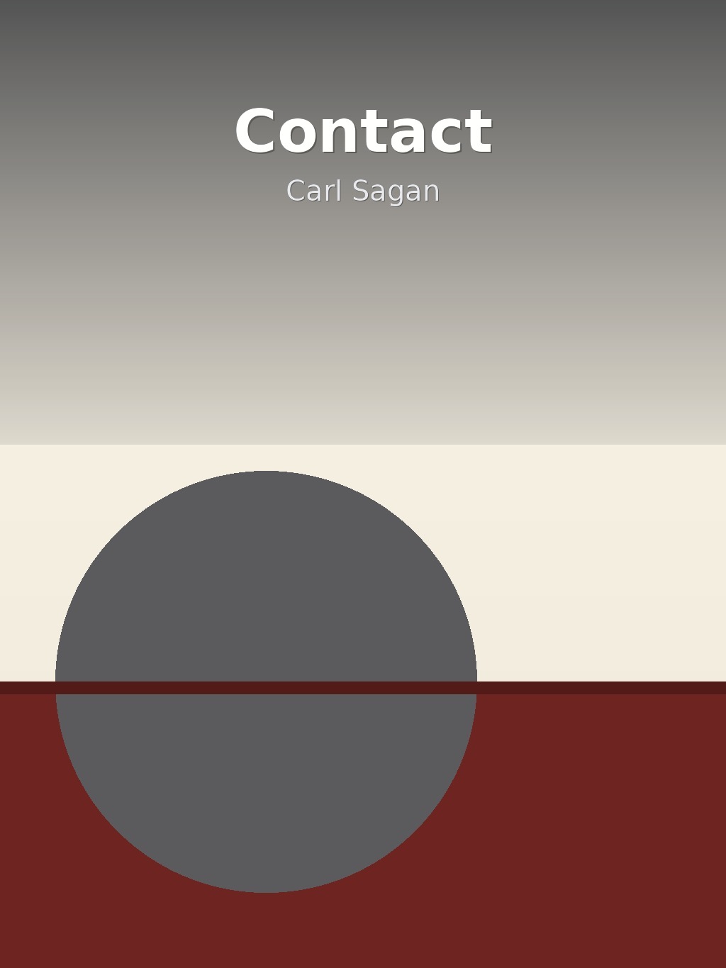 Contact by Carl Sagan book cover